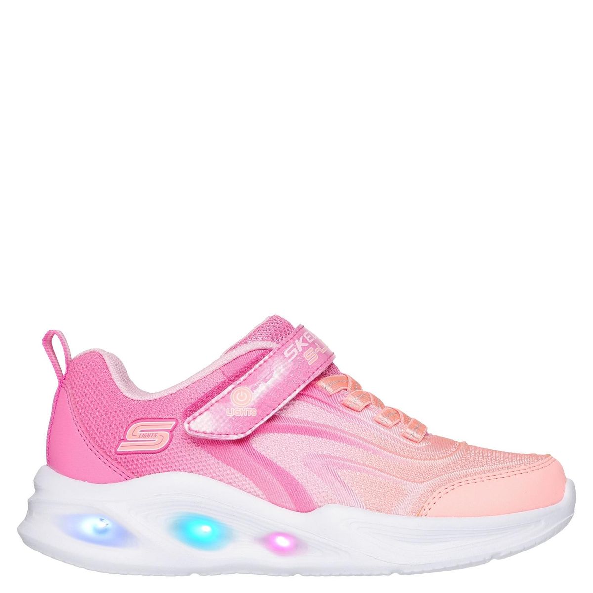 SKECHERS - Tenis con luces Skechers Sola Niña  