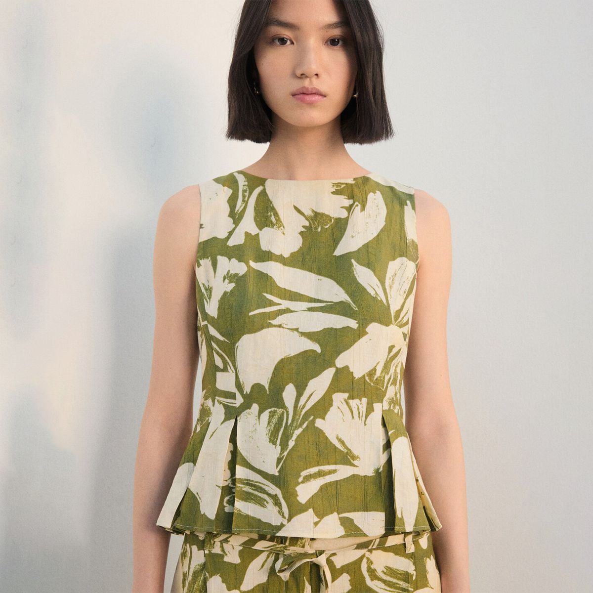 MANGO - Top Mujer Sin mangas Mango