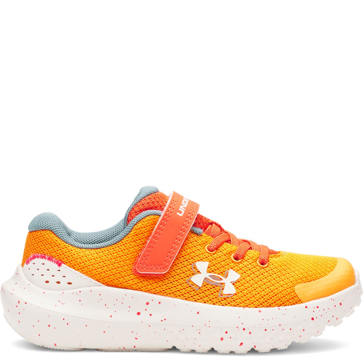 UNDER ARMOUR - Tenis deportivos Under Armour Bps Surge 4 Ac Running Niño con Velcro
