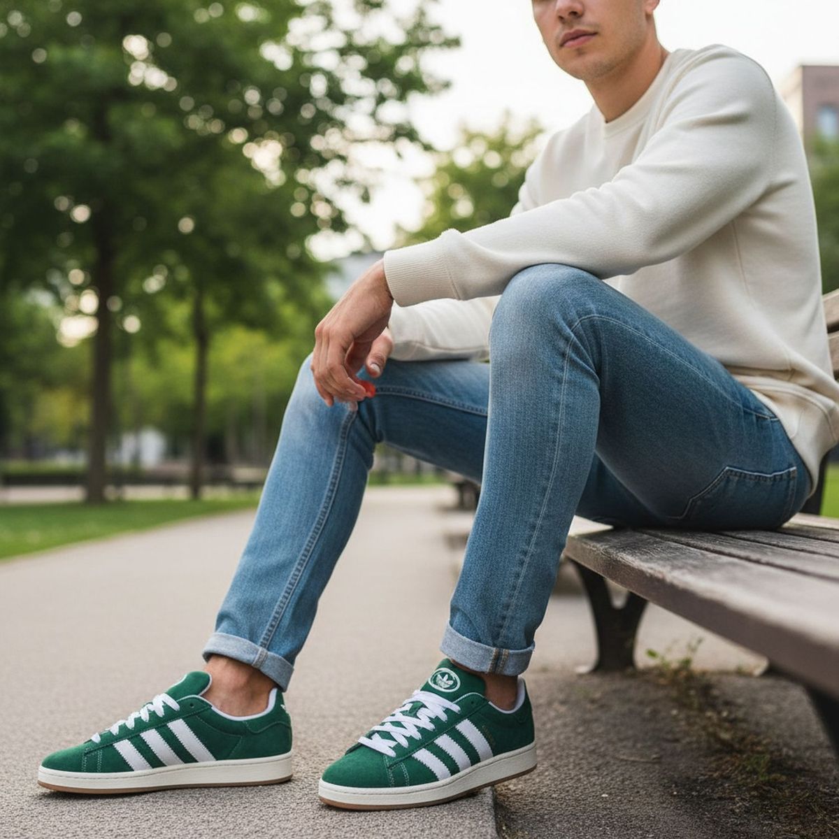 ADIDAS ORIGINALS - Tenis Adidas Originals Moda Campus 00s Hombre Horma Grande
