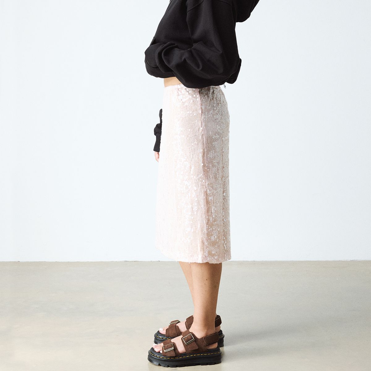 DR MARTENS - Sandalias Dr.Martens para Mujer Zebzag Sandal Sepia Brown Tumbled Nubuck