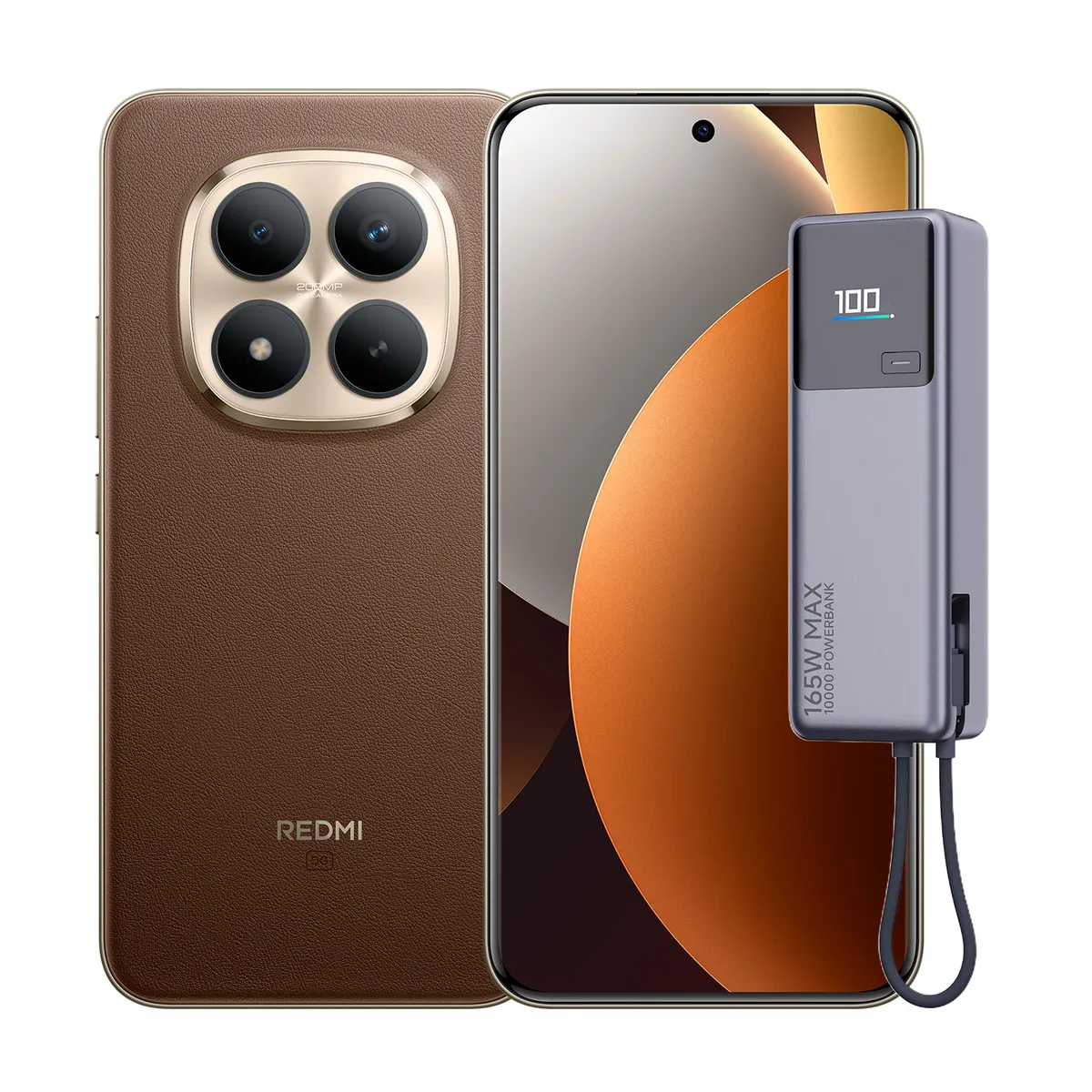 XIAOMI - Celular | REDMI Note 15 Pro+ |5G| 512GB | Incluye Power Bank 165W|12GB RAM 