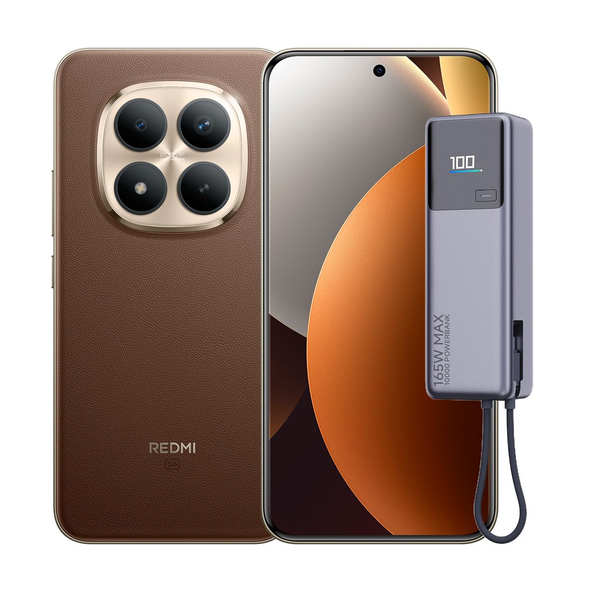 XIAOMI - Celular | REDMI Note 15 Pro+ |5G| 512GB | Incluye Power Bank 165W|12GB RAM 