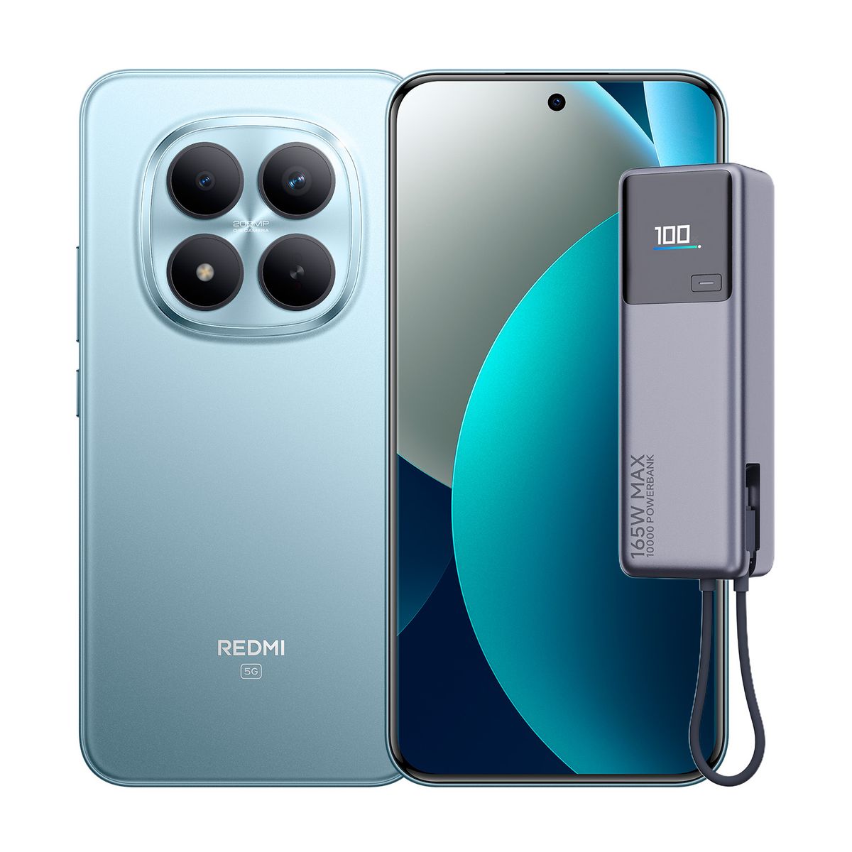 XIAOMI - Celular | REDMI Note 15 Pro+ |5G| 512GB | Incluye Power Bank 165W|12GB RAM 