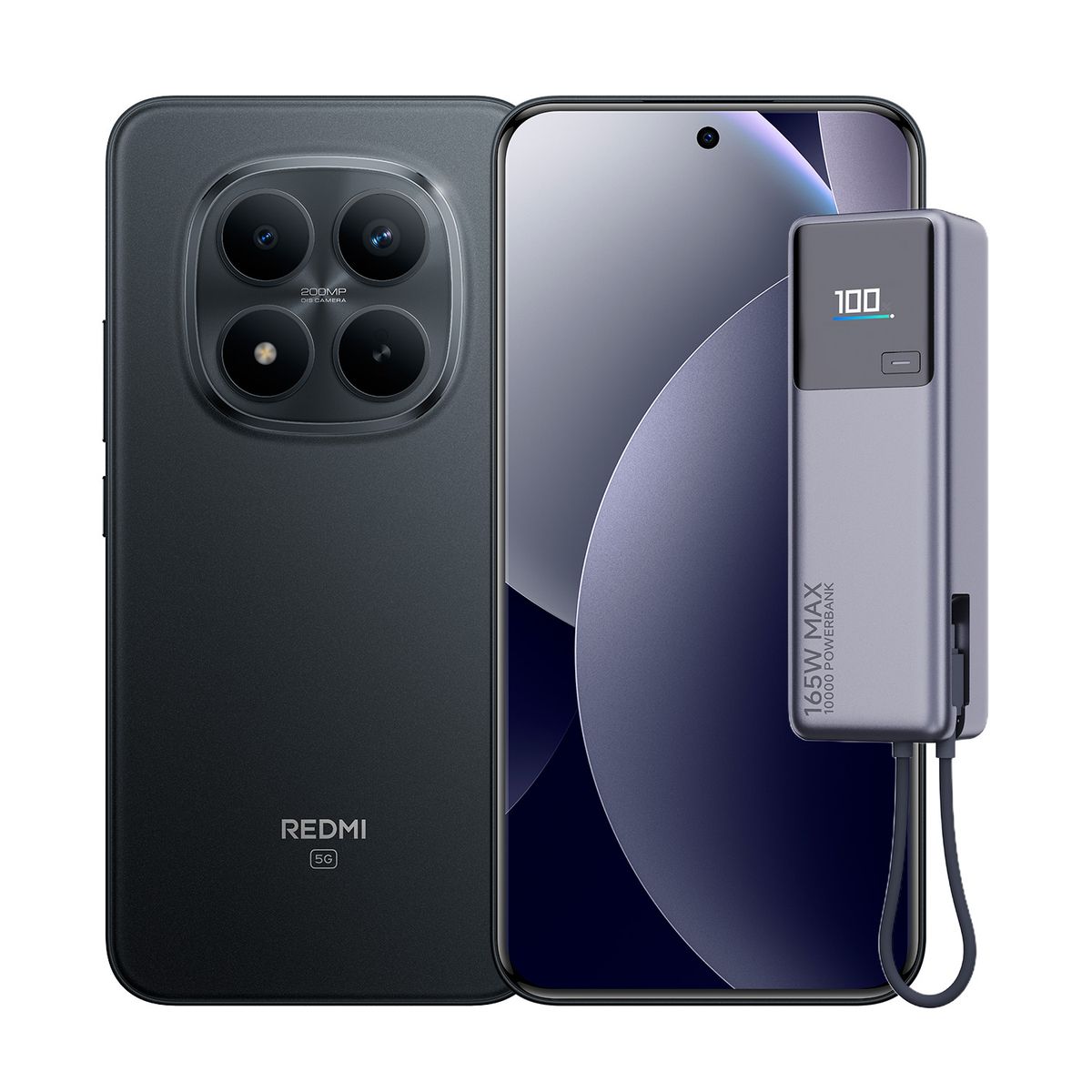 XIAOMI - Celular | REDMI Note 15 Pro+ |5G| 512GB | Incluye Power Bank 165W|12GB RAM