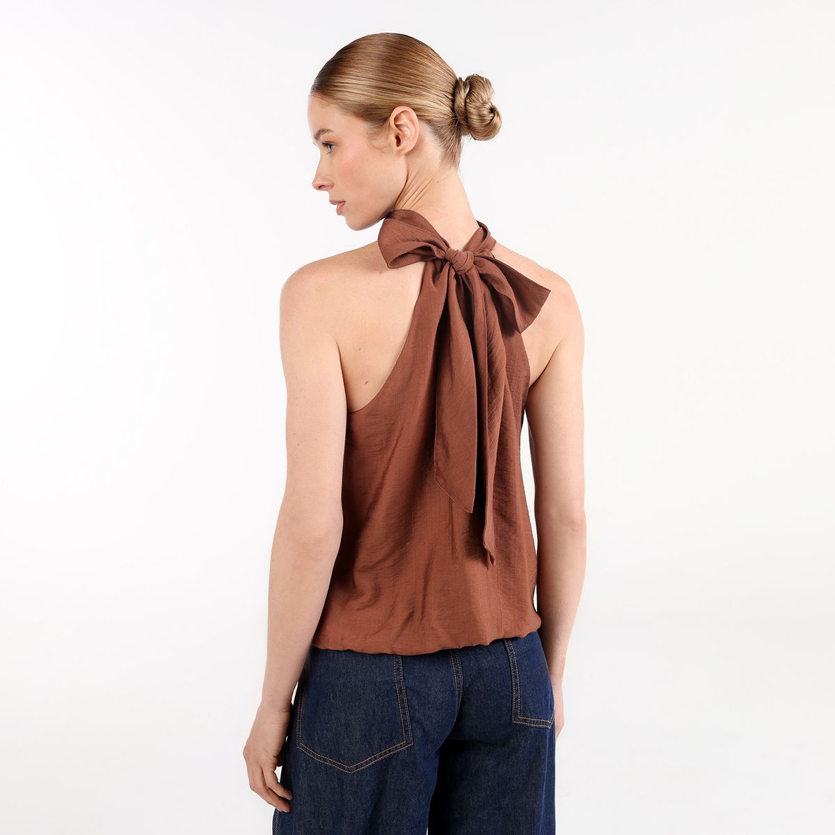 BASEMENT - Blusa Mujer Sin mangas Basement