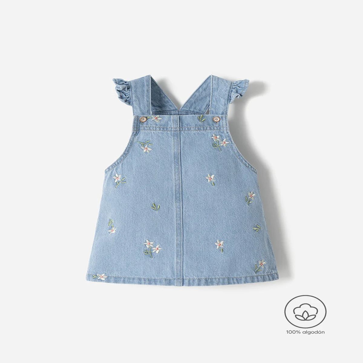  - Jardinera para Bebé niña de Algodón Baby Fresh