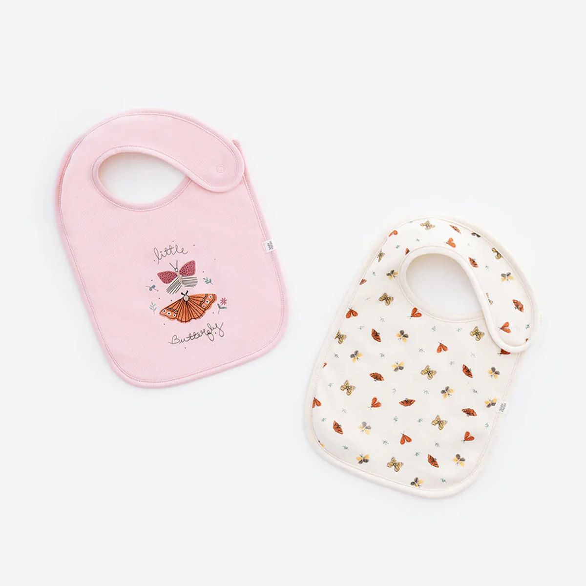 BABY FRESH - Baberos x2 Para Bebé niña Baby Fresh