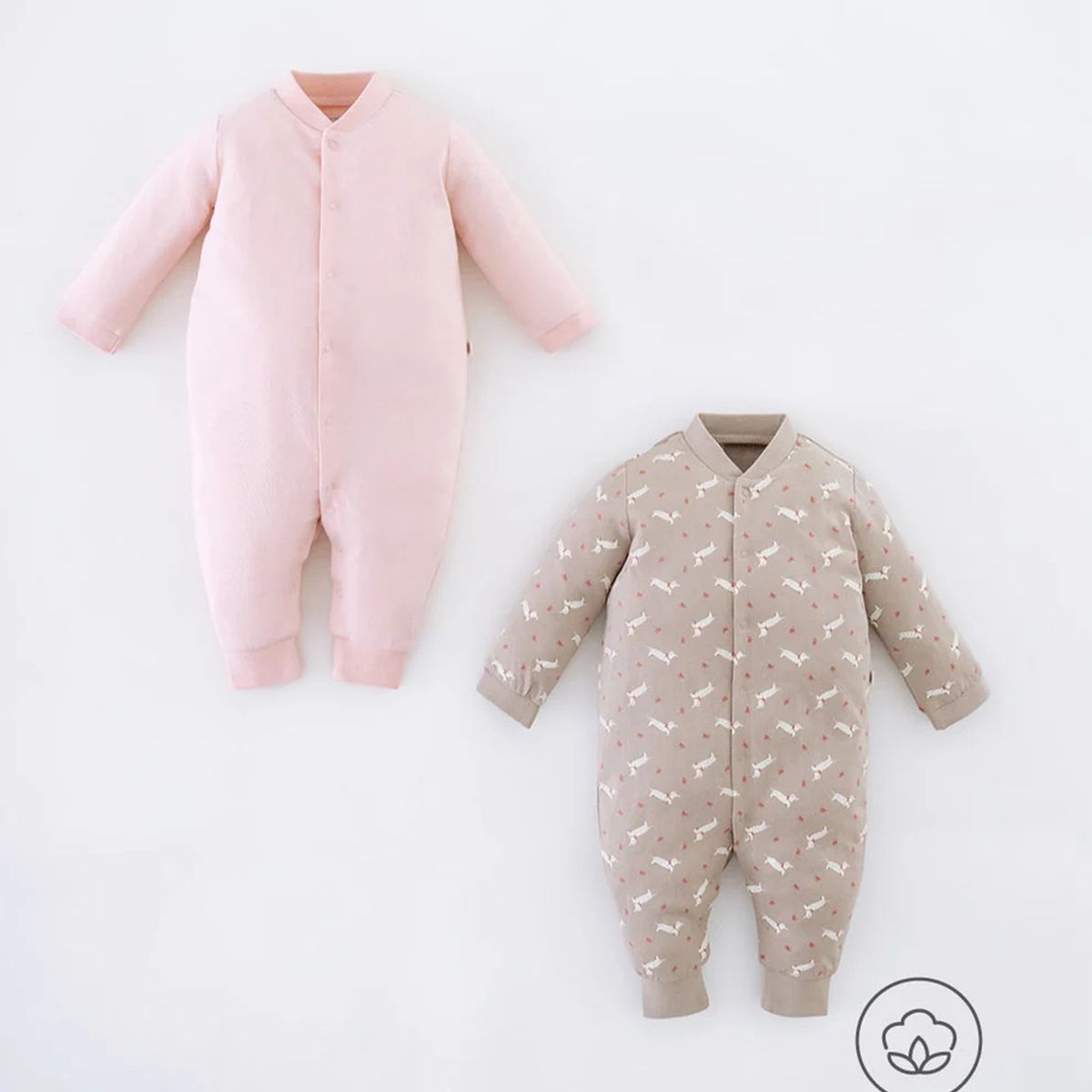 BABY FRESH - Enterizo para Bebé niña Dos prendas Manga larga de Algodón Baby Fresh