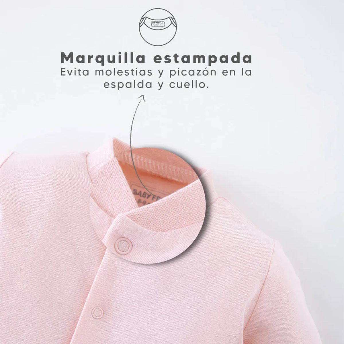 BABY FRESH - Enterizo para Bebé niña Dos prendas Manga larga de Algodón Baby Fresh