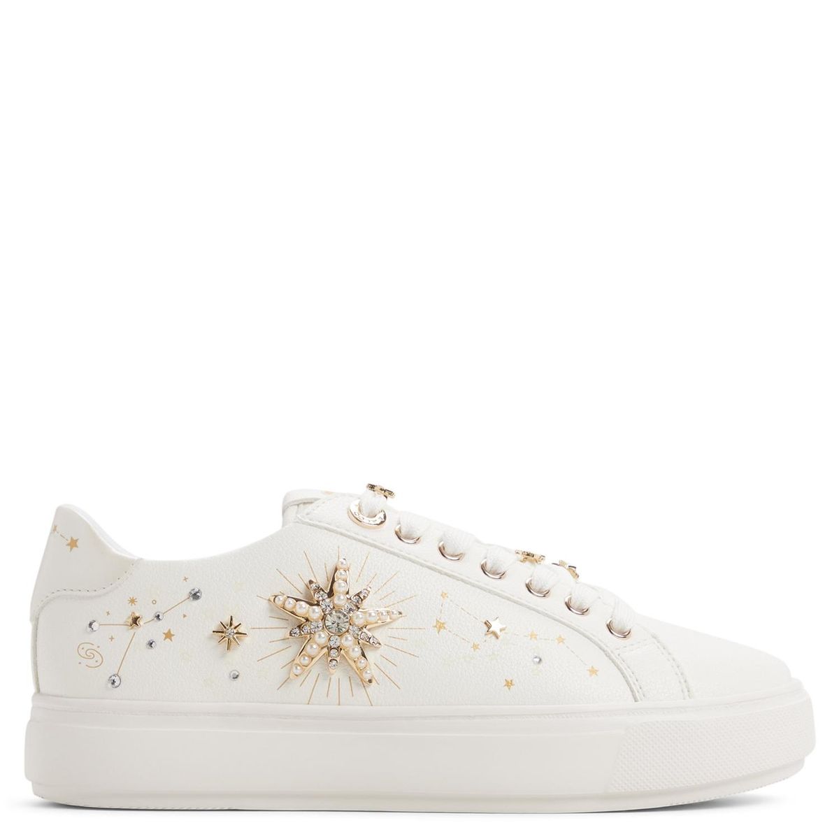 ALDO - Tenis Aldo Moda Starbright Mujer Blancos