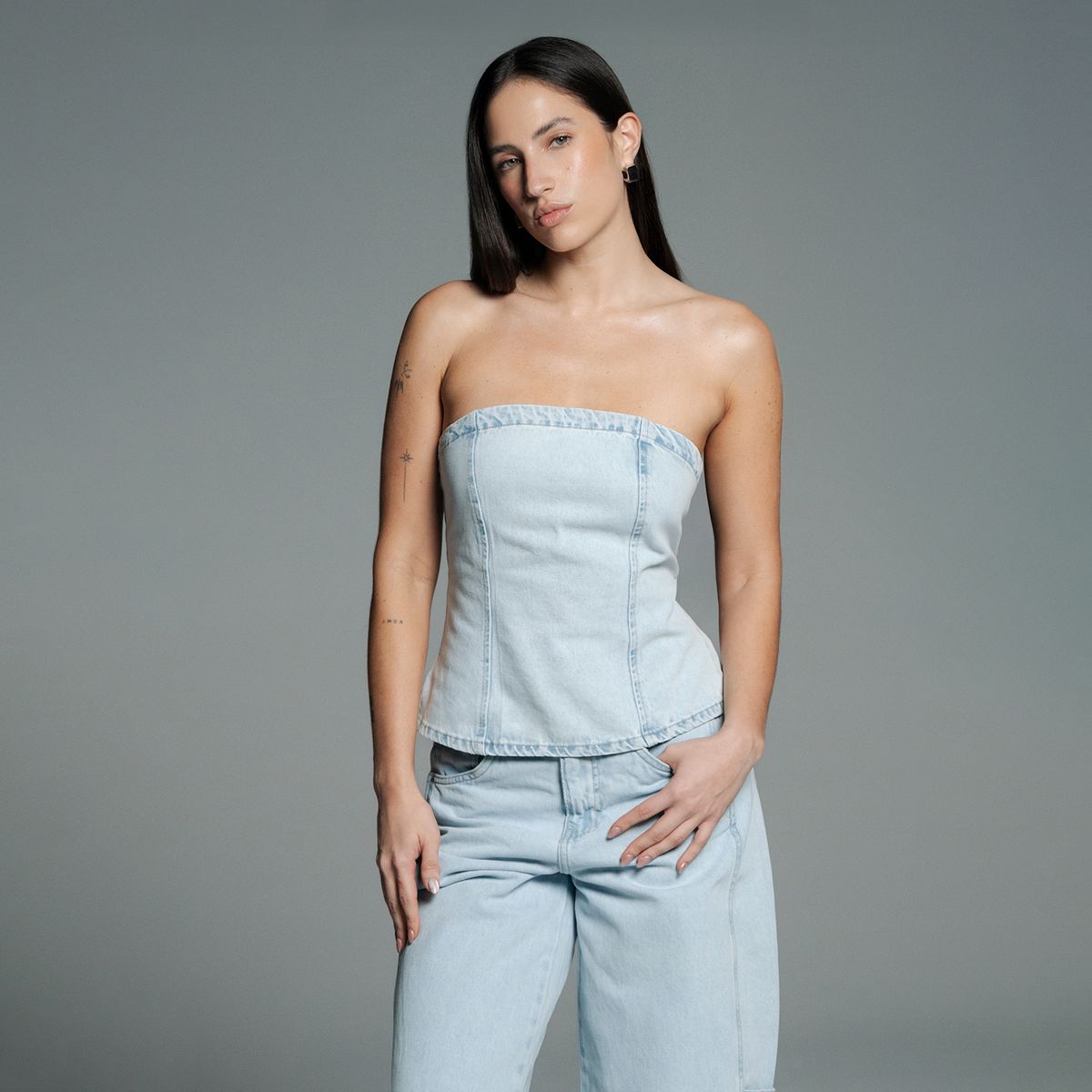 SYBILLA - Top Mujer Sin mangas de Algodón Sybilla 