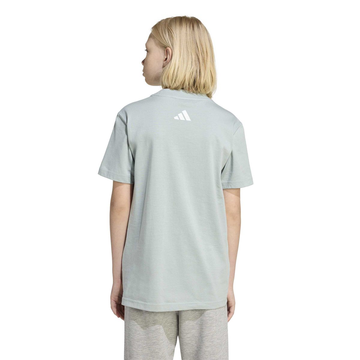 ADIDAS - Camiseta Unisex Niño con Logo Manga corta de Algodón Adidas