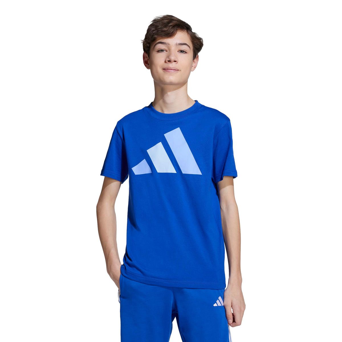ADIDAS - Camiseta para Unisex infantil (+2 años) con Logo Manga corta de Algodón Adidas