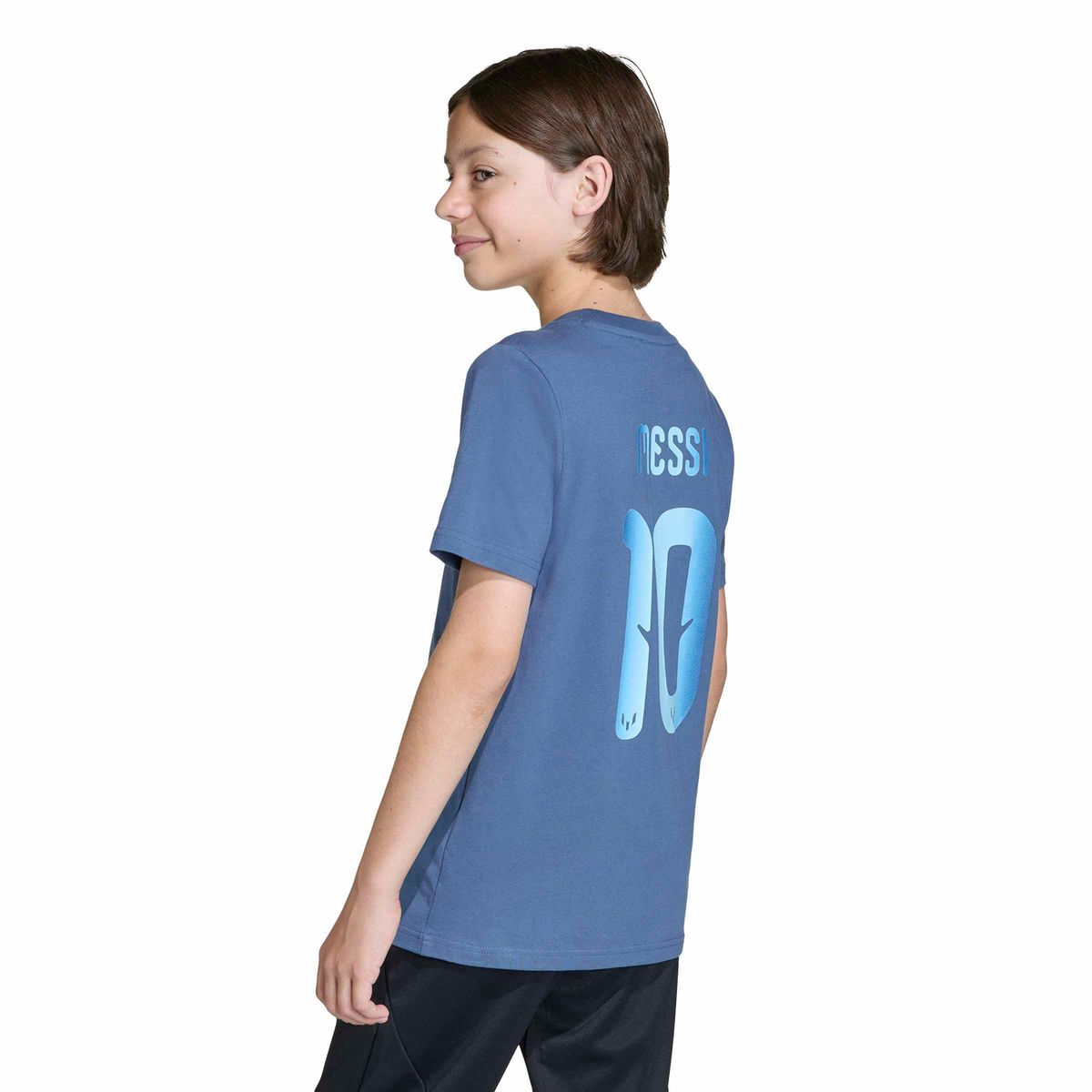 ADIDAS - Camiseta de fútbol para Niño con Logo Manga corta de Algodón Adidas
