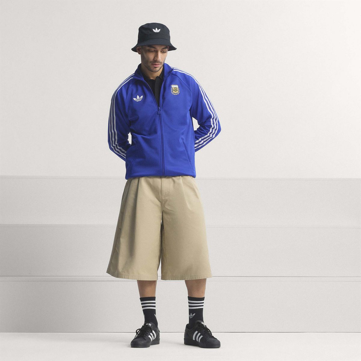 ADIDAS - Chaqueta Deportiva Fútbol Argentina Originals Hombre Adidas