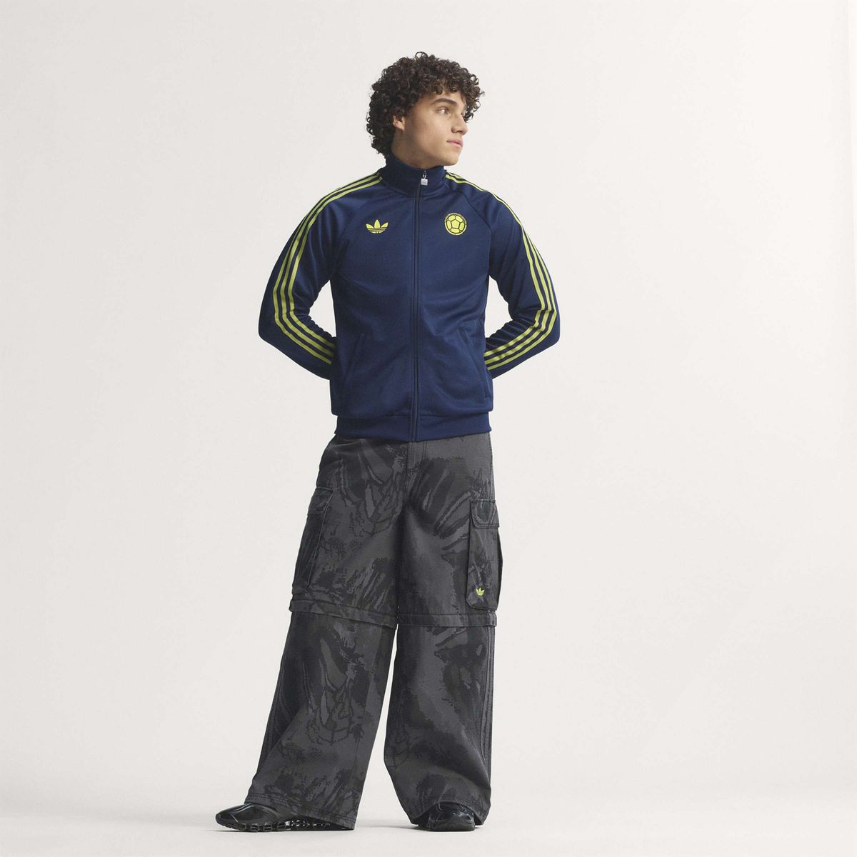 ADIDAS - Chaqueta Deportiva Fútbol Colombia Originals Hombre Adidas