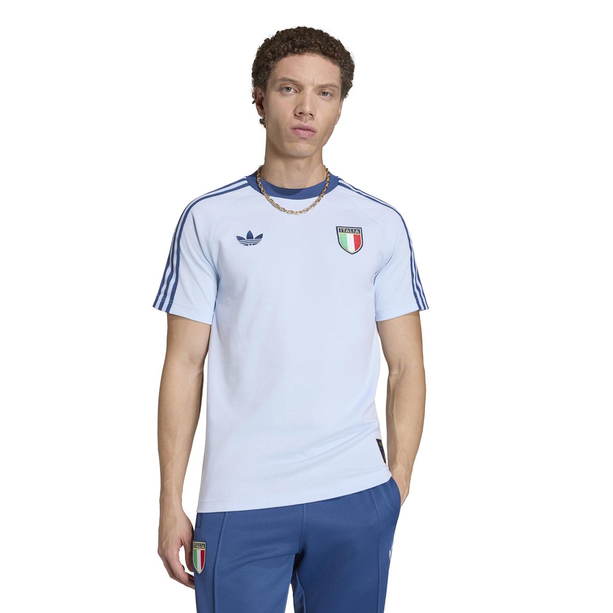 ADIDAS - Camiseta de Fútbol Italia Originals Hombre Adidas