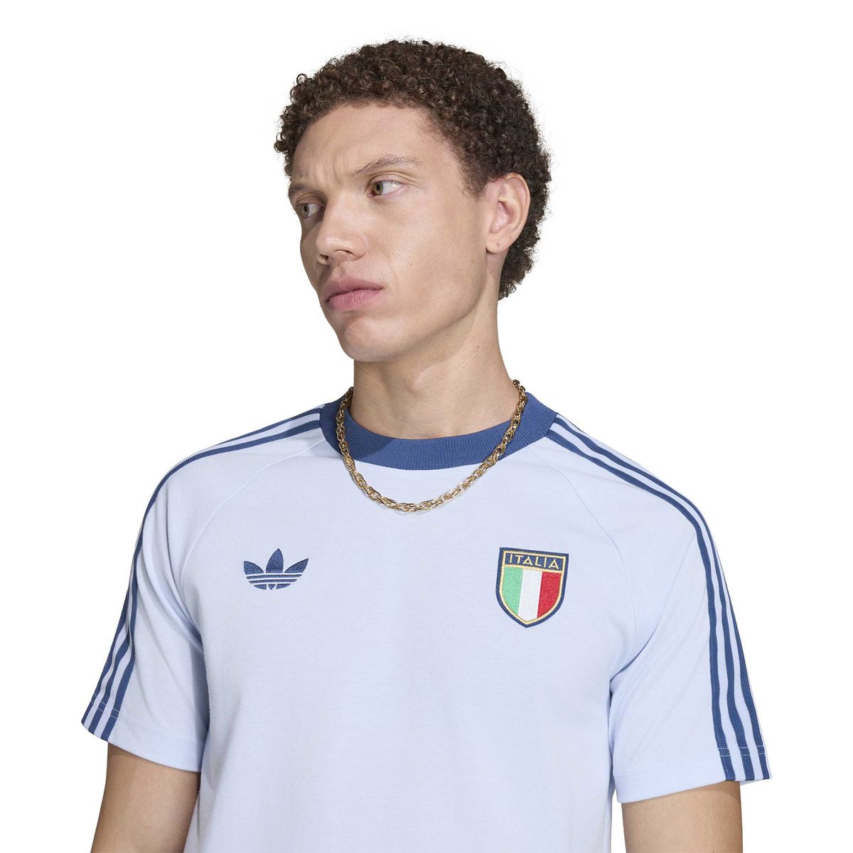 ADIDAS - Camiseta de Fútbol Italia Originals Hombre Adidas