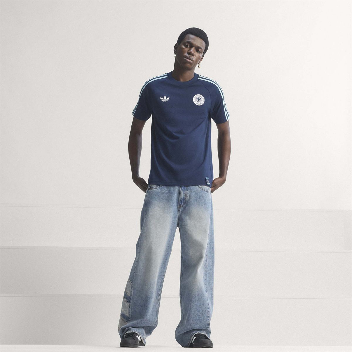 ADIDAS - Camiseta Deportiva Fútbol Alemania Originals Hombre Adidas