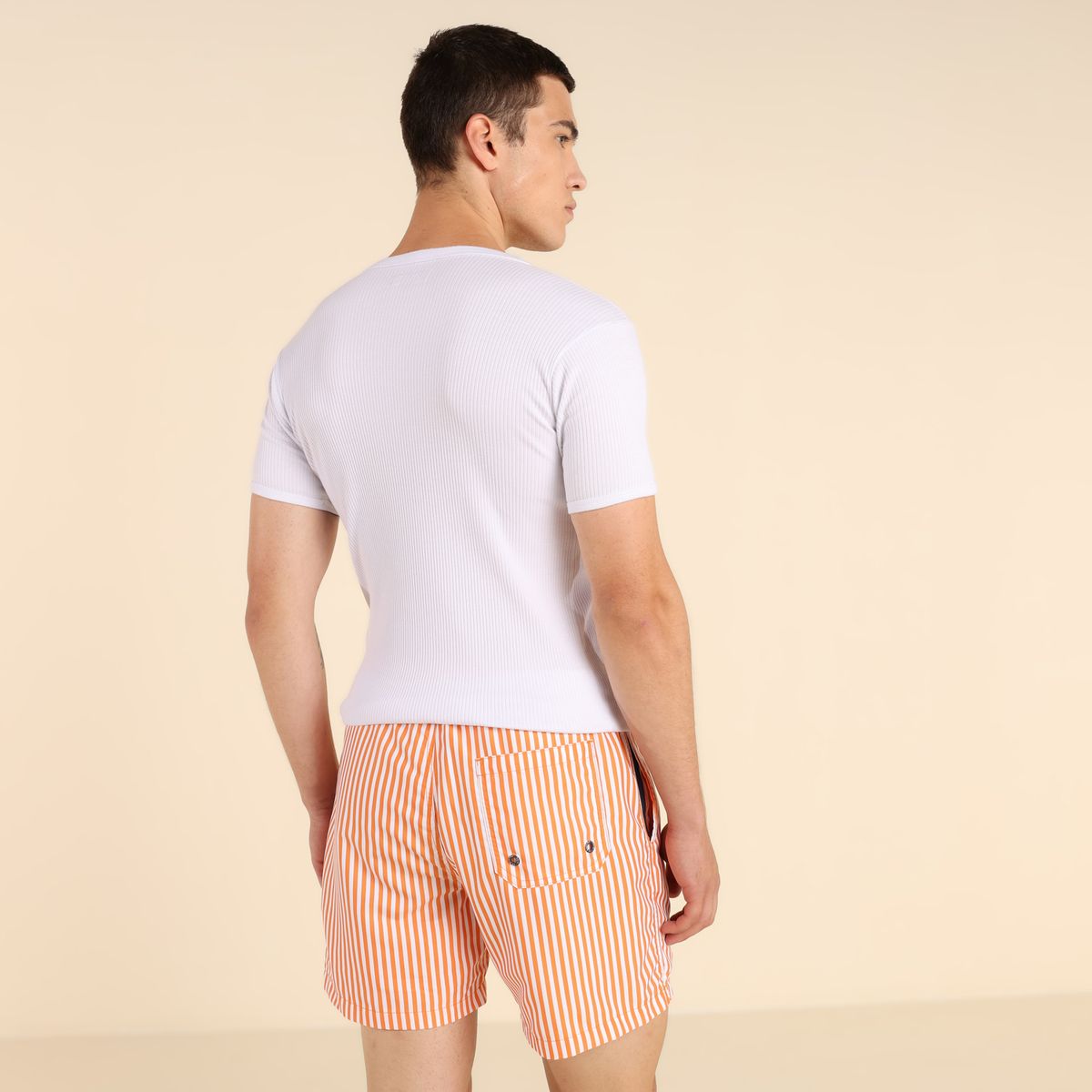 LA MARTINA - Pantaloneta de baño Hombre con Forro La martina