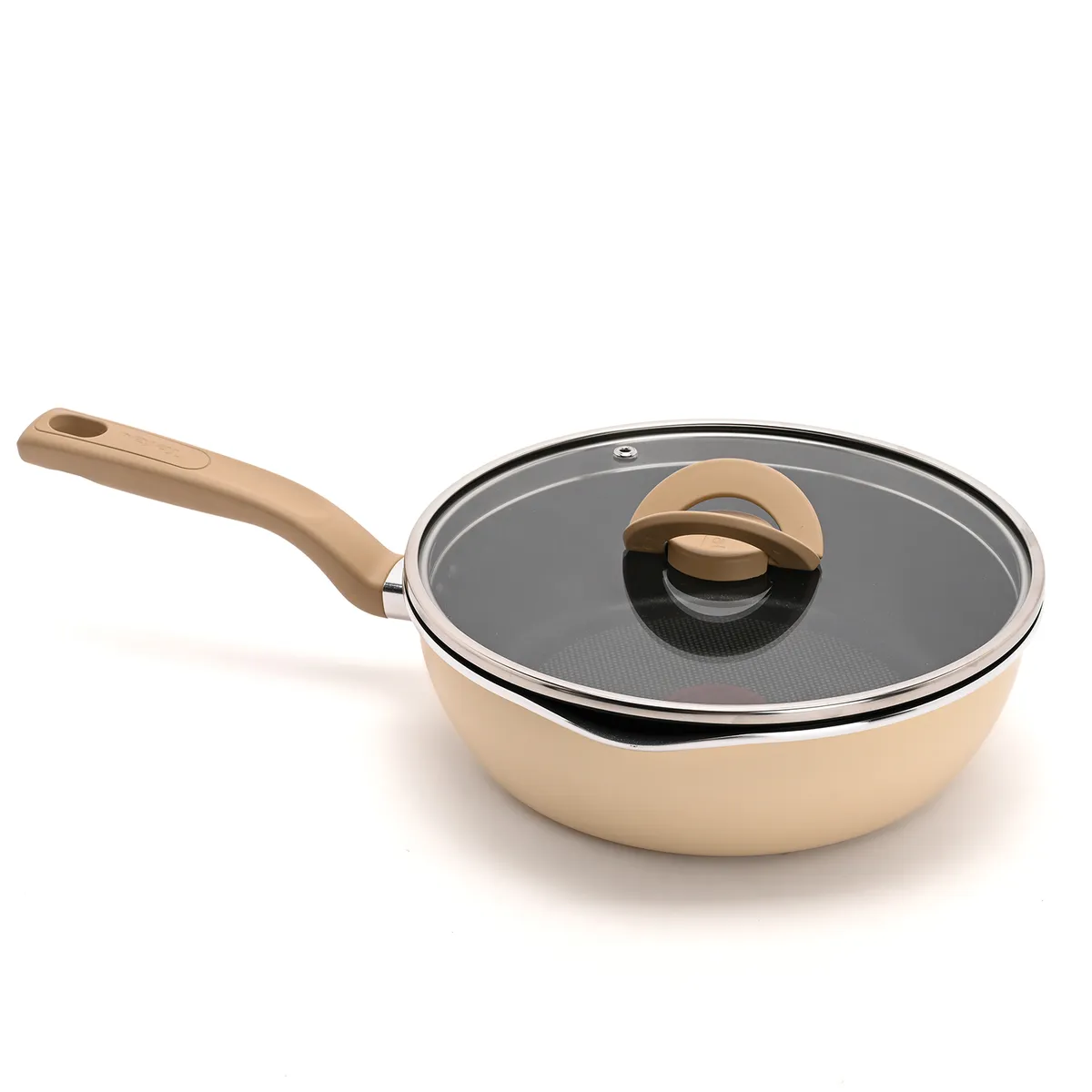 T-FAL - Sartén Tefal: Acero inoxidable 24 cm One Pick Pot Pan