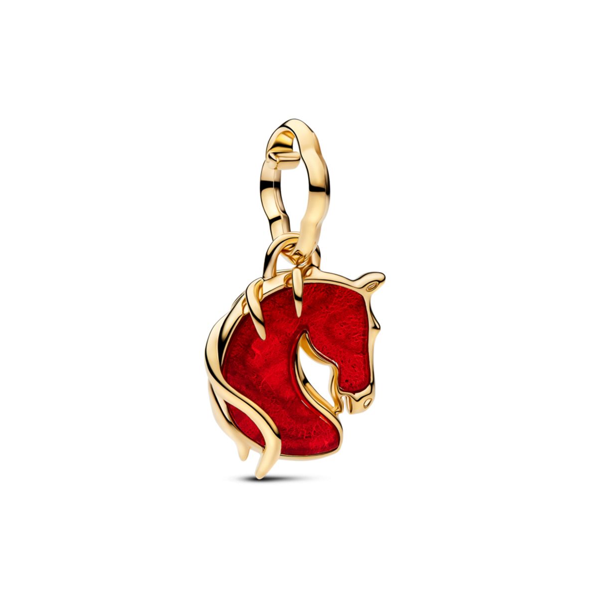 PANDORA - Charm COLGANTE CABALLO ROJO