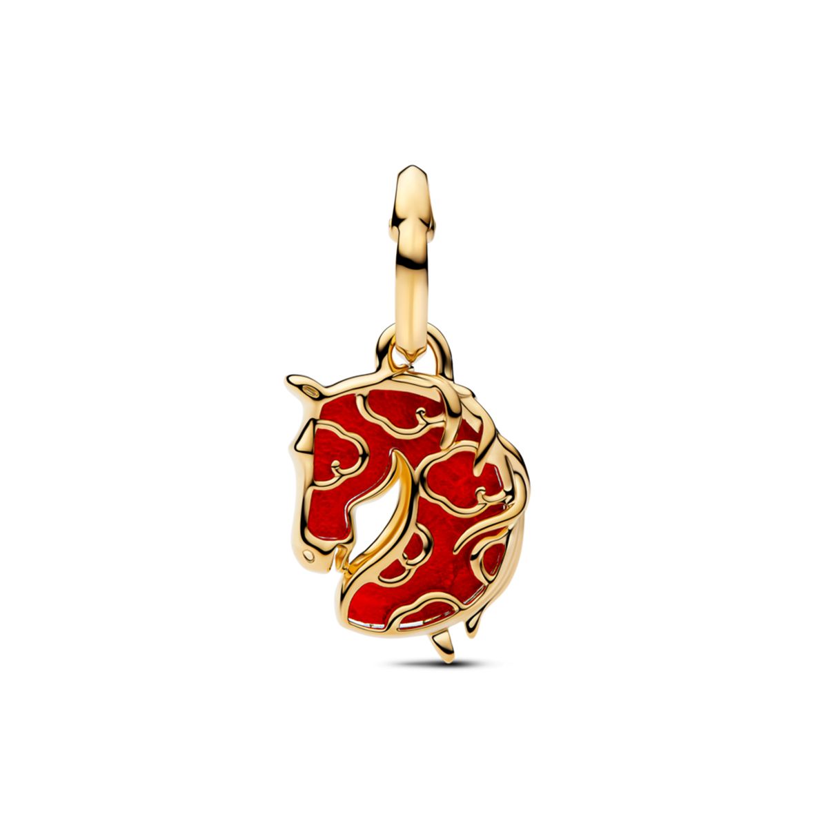 PANDORA - Charm COLGANTE CABALLO ROJO