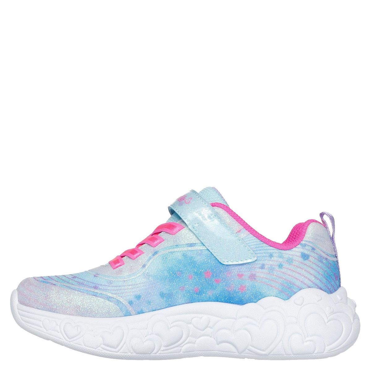 SKECHERS - Tenis con luces Skechers Eternal Niña con Velcro