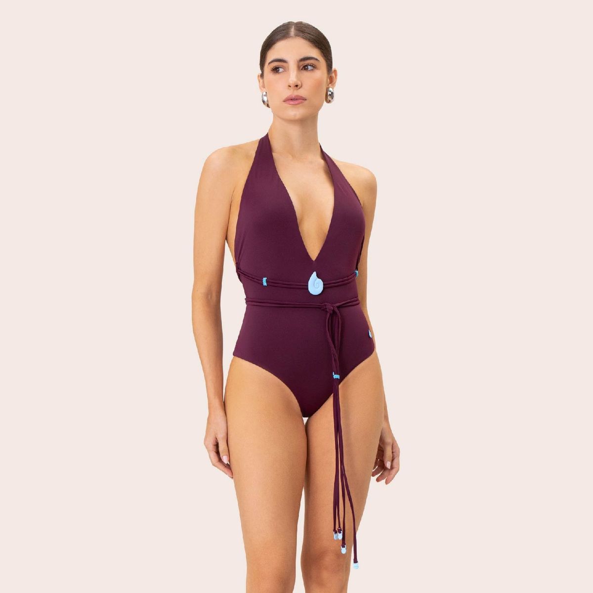 ONDA DE MAR - Vestido de baño Enterizo Gaia Onda de Mar