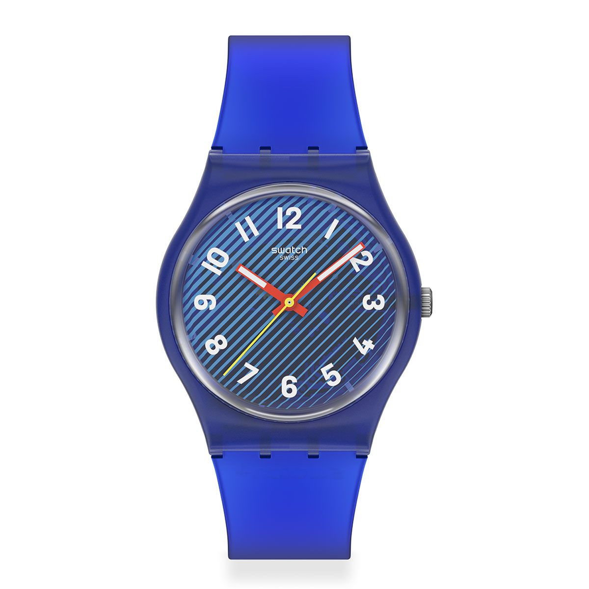 SWATCH - Reloj Swatch Unisex Wavelengths Of Water. Relojes Silicona Azul SO28S107