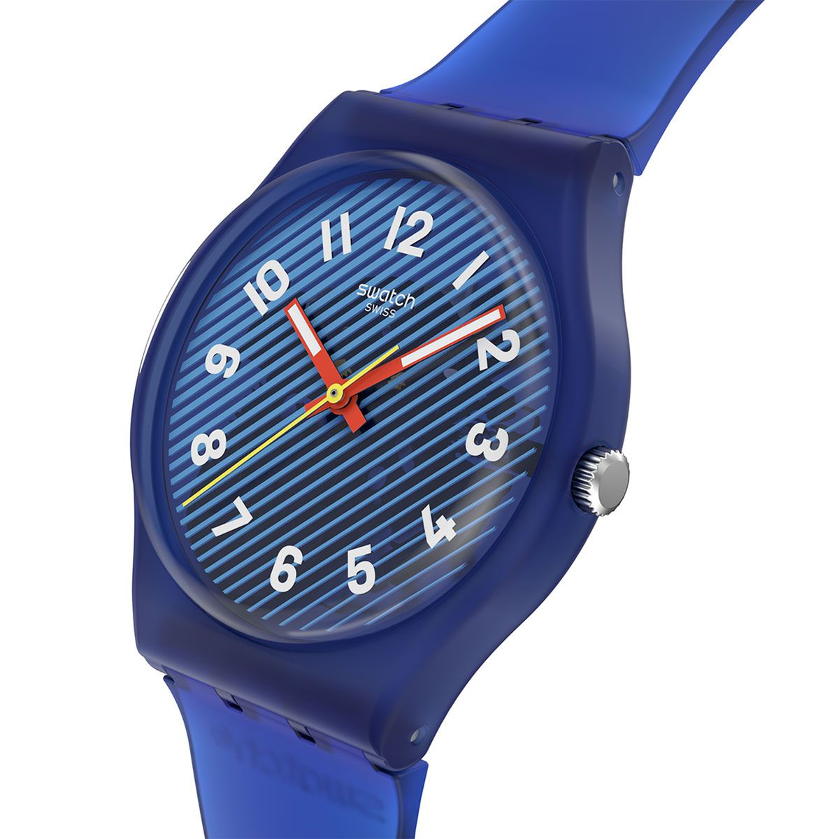 SWATCH - Reloj Swatch Unisex Wavelengths Of Water. Relojes Silicona Azul SO28S107