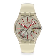Reloj Swatch Unisex MIDNIGHT MODE. Reloj Plástico Negro SB05B111