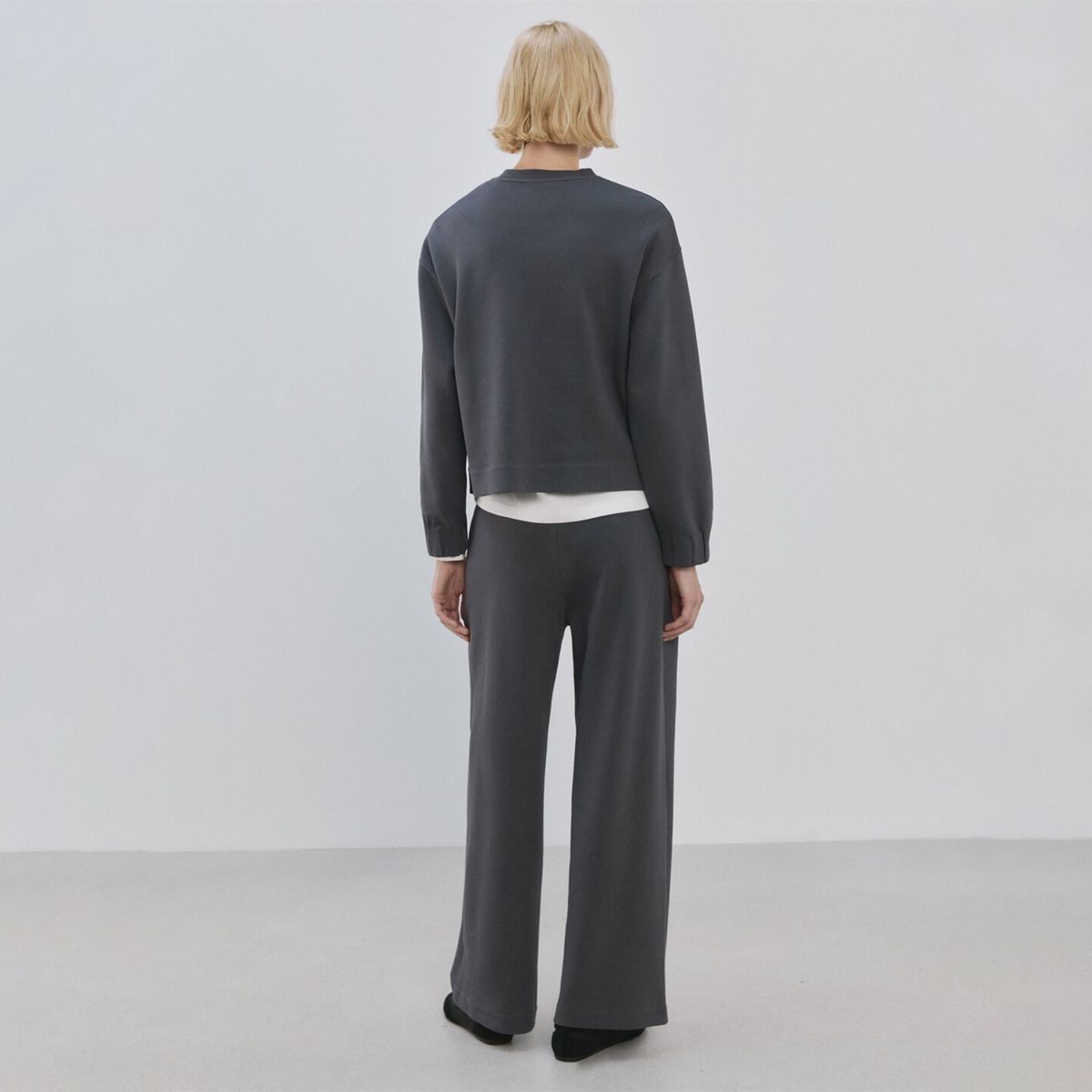 MANGO - Pantalón Recto Mujer Tiro alto Mango