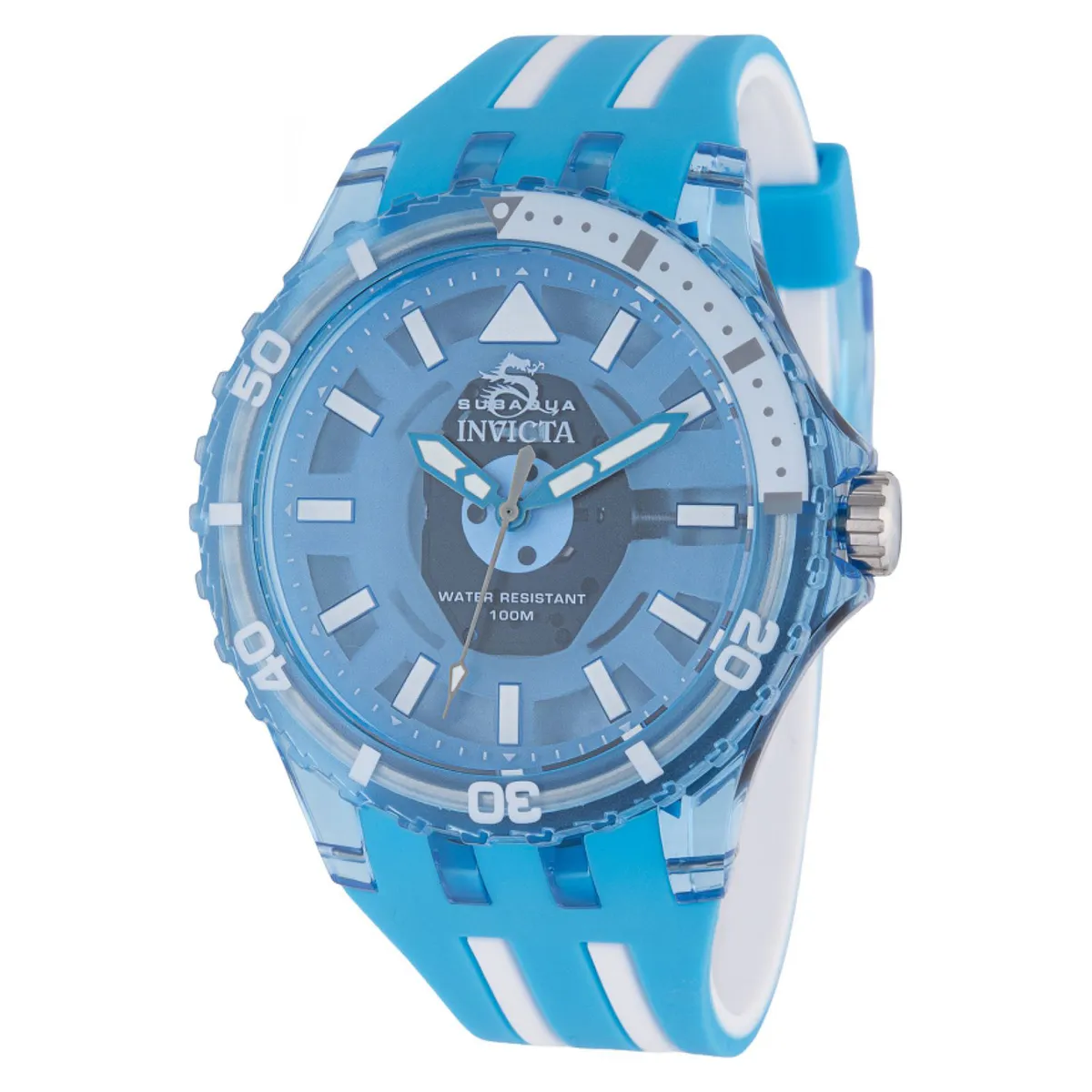 INVICTA - Reloj Invicta Hombre Subaqua . Reloj Silicona Azul