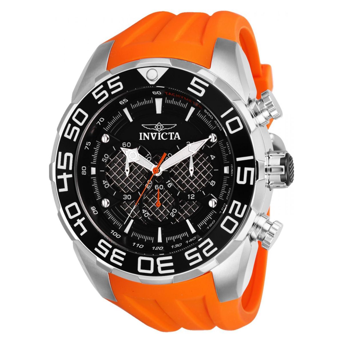 INVICTA - Reloj Invicta Hombre Speedway . Reloj Silicona Naranja