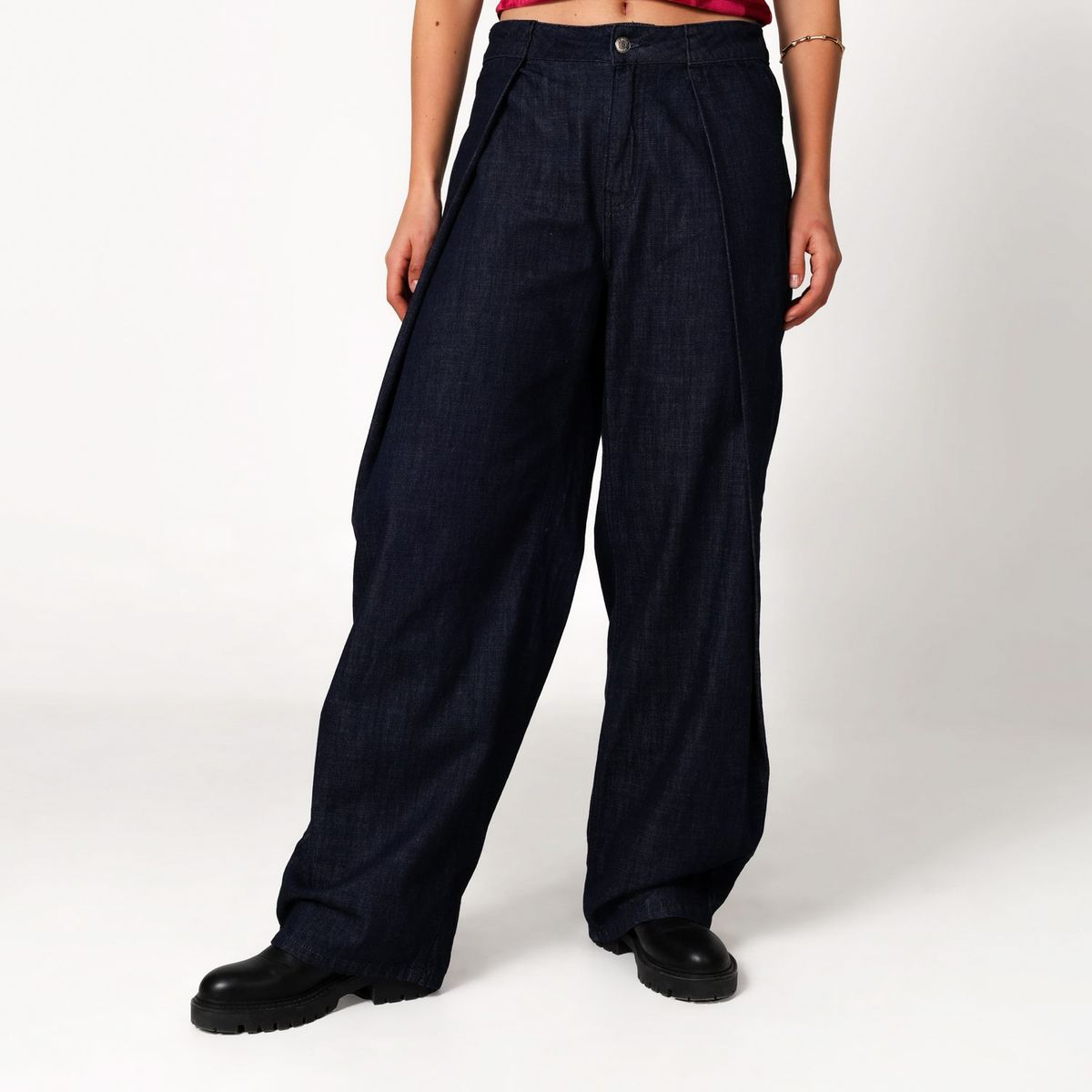 ARIA VEGA X FALABELLA - Jean Balloon Mujer Tiro medio Aria Vega X Falabella