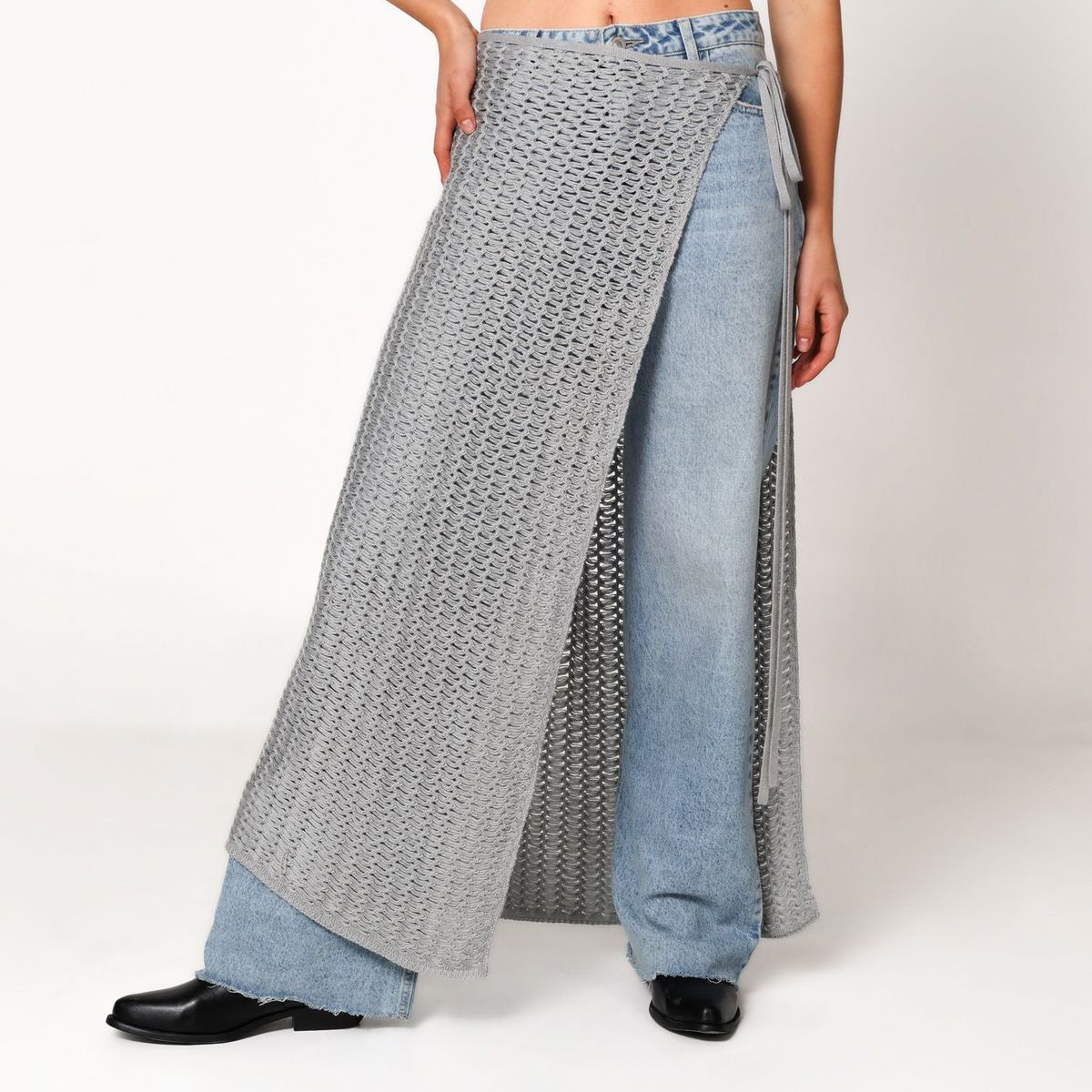 ARIA VEGA X FALABELLA - Falda Midi Mujer Tejido Aria Vega X Falabella  