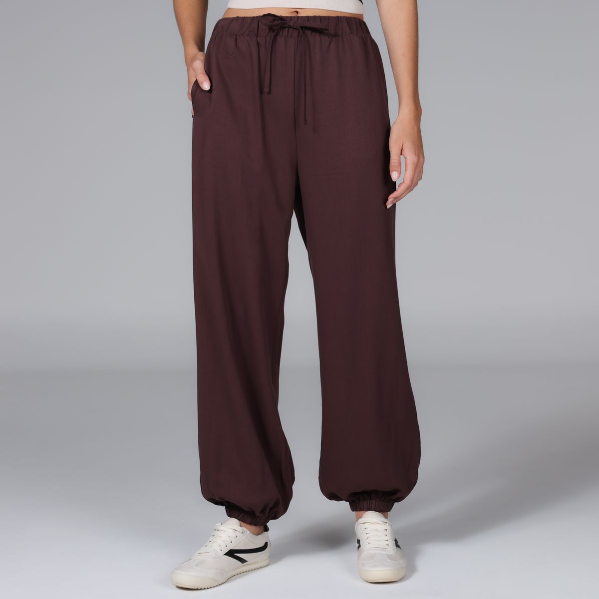 SYBILLA - Pantalón Ballon Mujer Tiro medio Sybilla