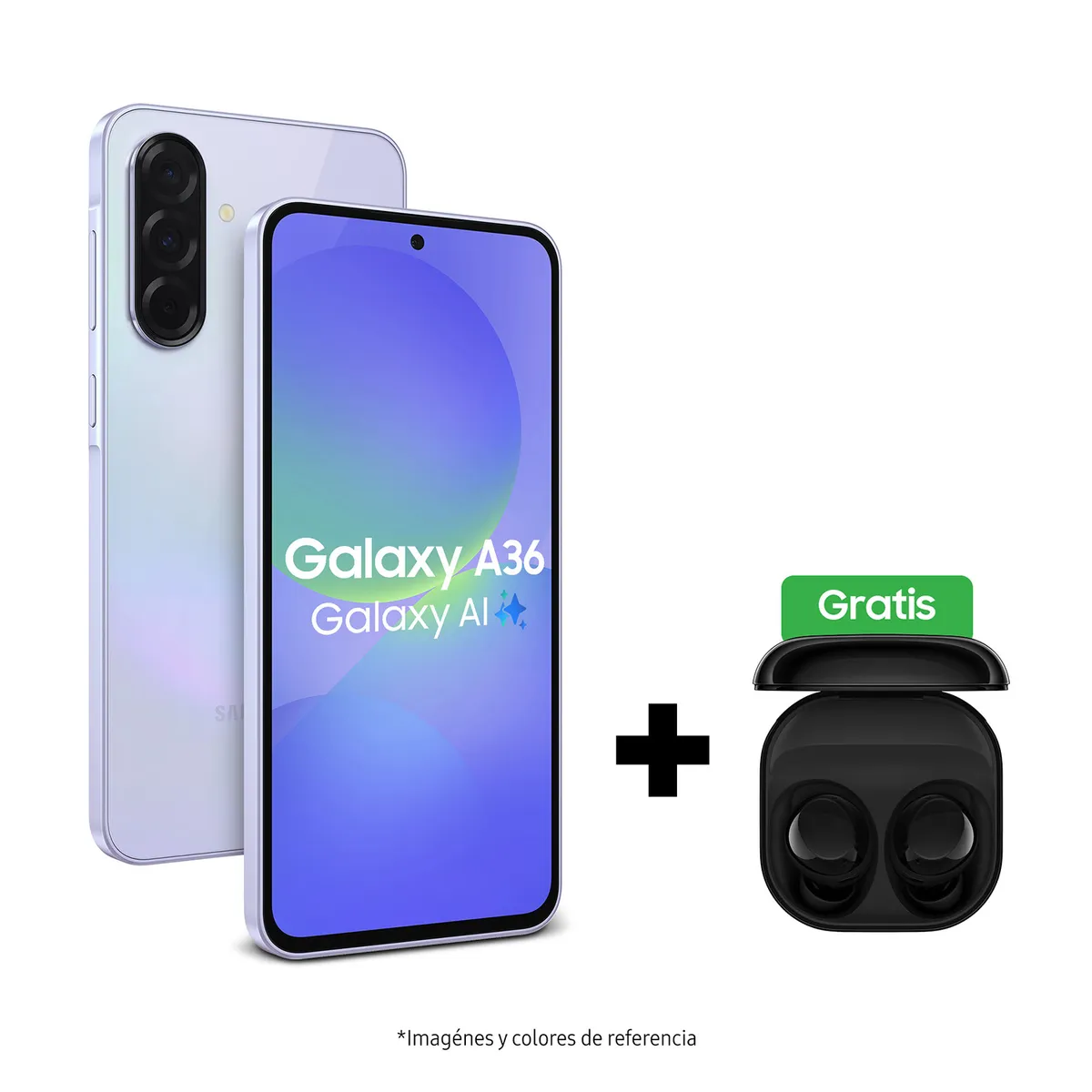 SAMSUNG - Celular Samsung Galaxy A36 lleva gratis Buds Core |5G |256 GB | 8GB RAM 