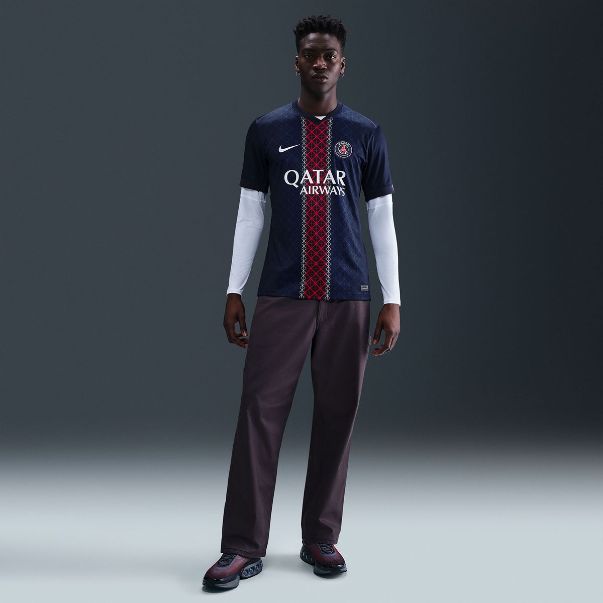 NIKE - Camiseta Deportivade Fútbol  Paris Saint - Germain Local Hombre Nike
