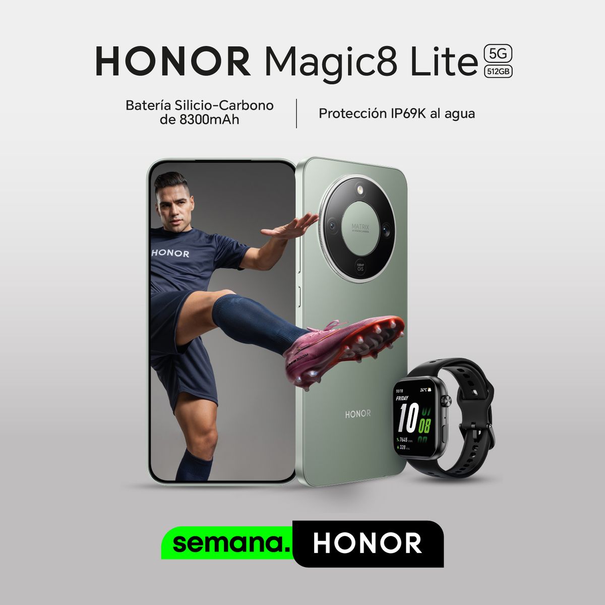 HONOR - Celular I Honor Magic 8 Lite I 5G I 512 GB I 8GB RAM