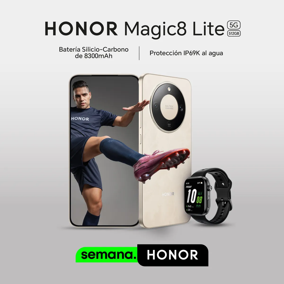 HONOR - Celular I Honor Magic 8 Lite I 5G I 512 GB I 8GB RAM