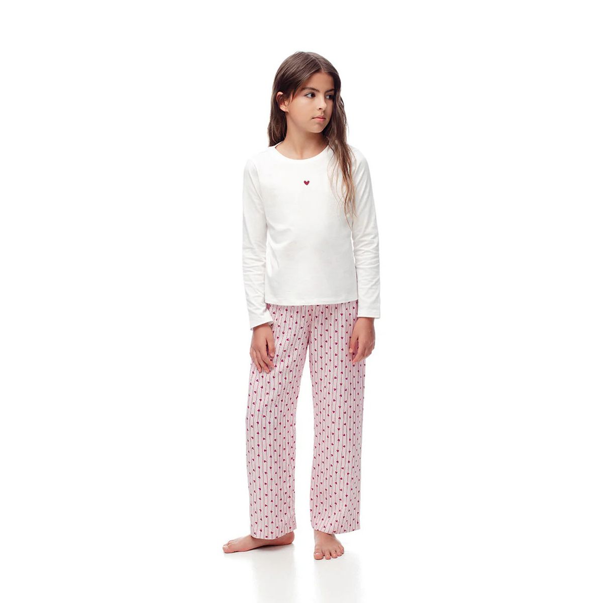 GEF - Pijama Cintura elásticada para 2 piezas Tiro medio de Algodón Gef