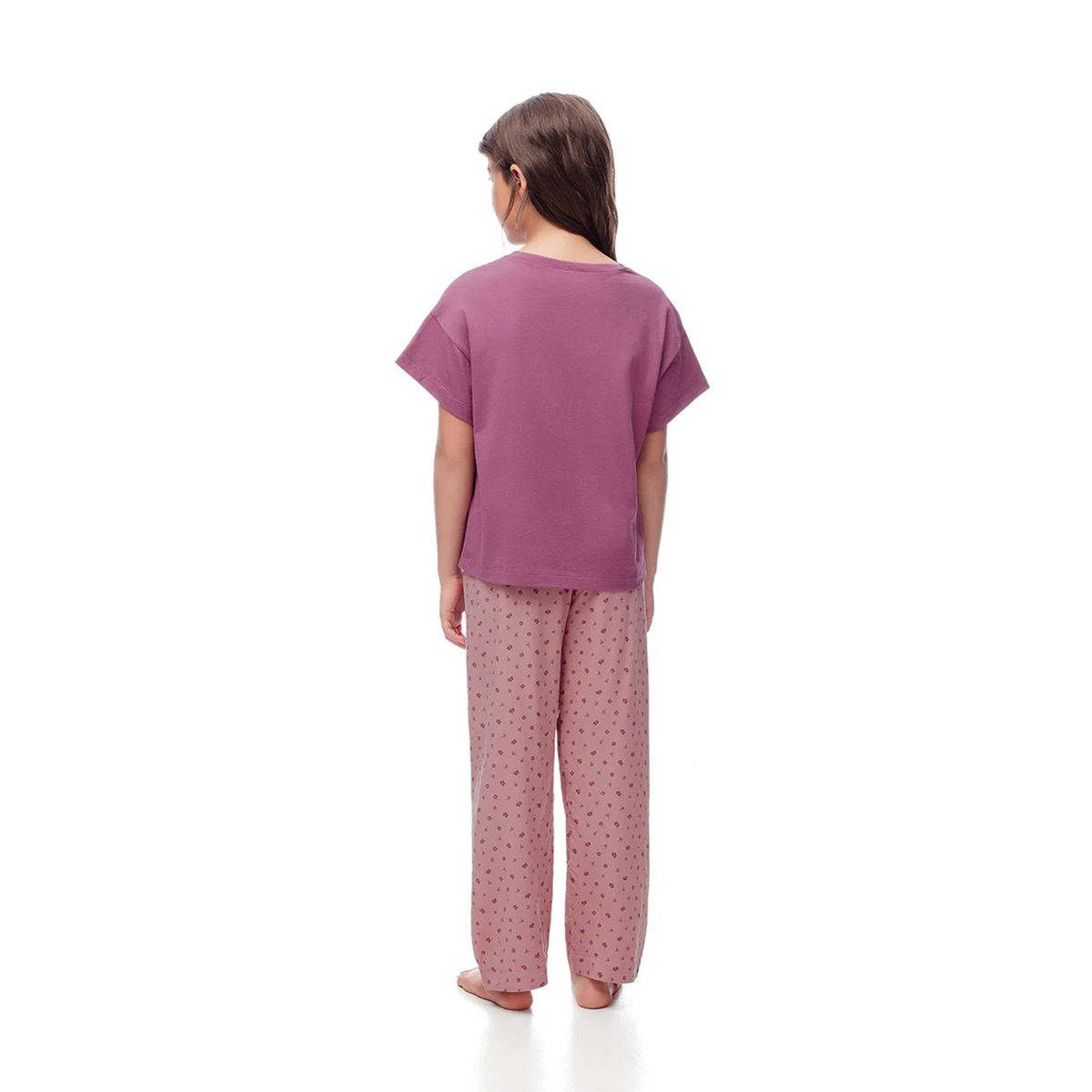 GEF - Pijama Cintura elásticada para 2 piezas Tiro medio de Algodón Gef