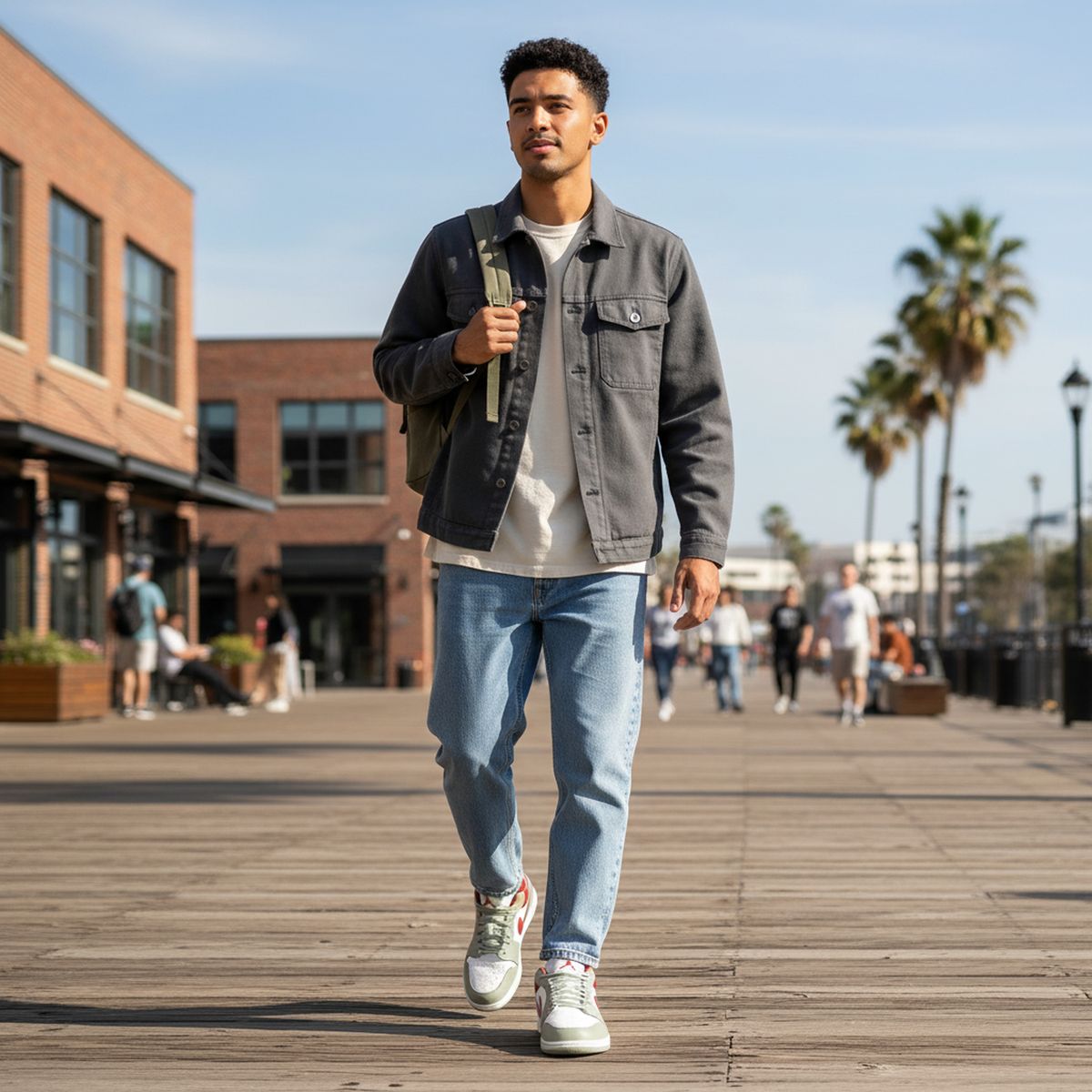 NIKE - Tenis Nike Moda Air Jordan 1 Low Hombre