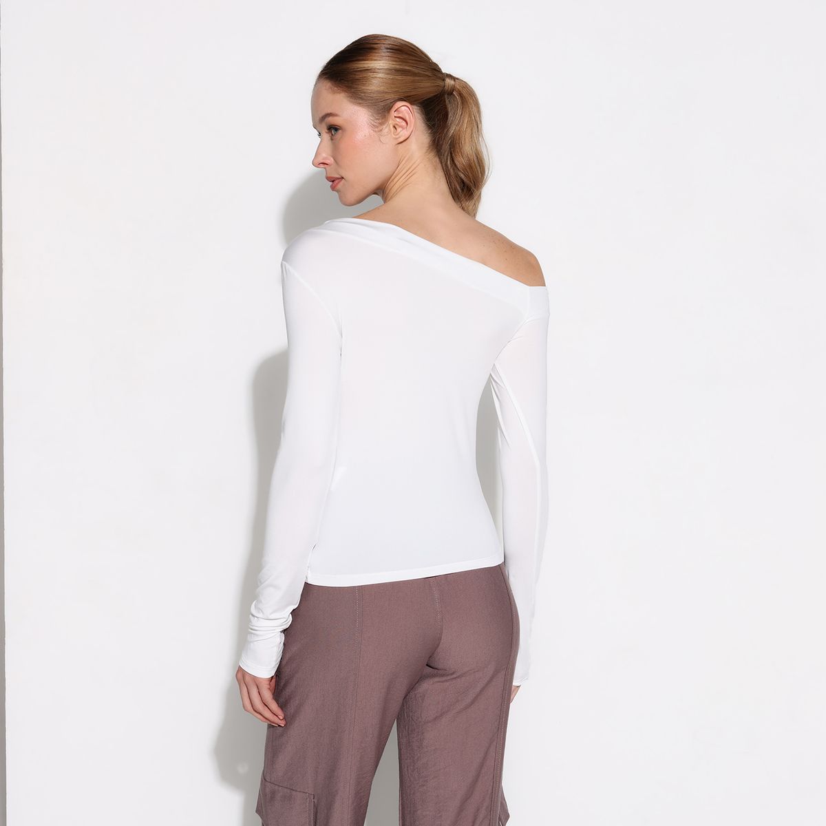 BASEMENT - Blusa Mujer Manga corta Basement