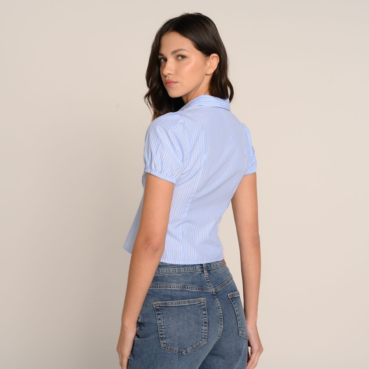 SYBILLA - Top Mujer Manga corta de Algodón Sybilla 