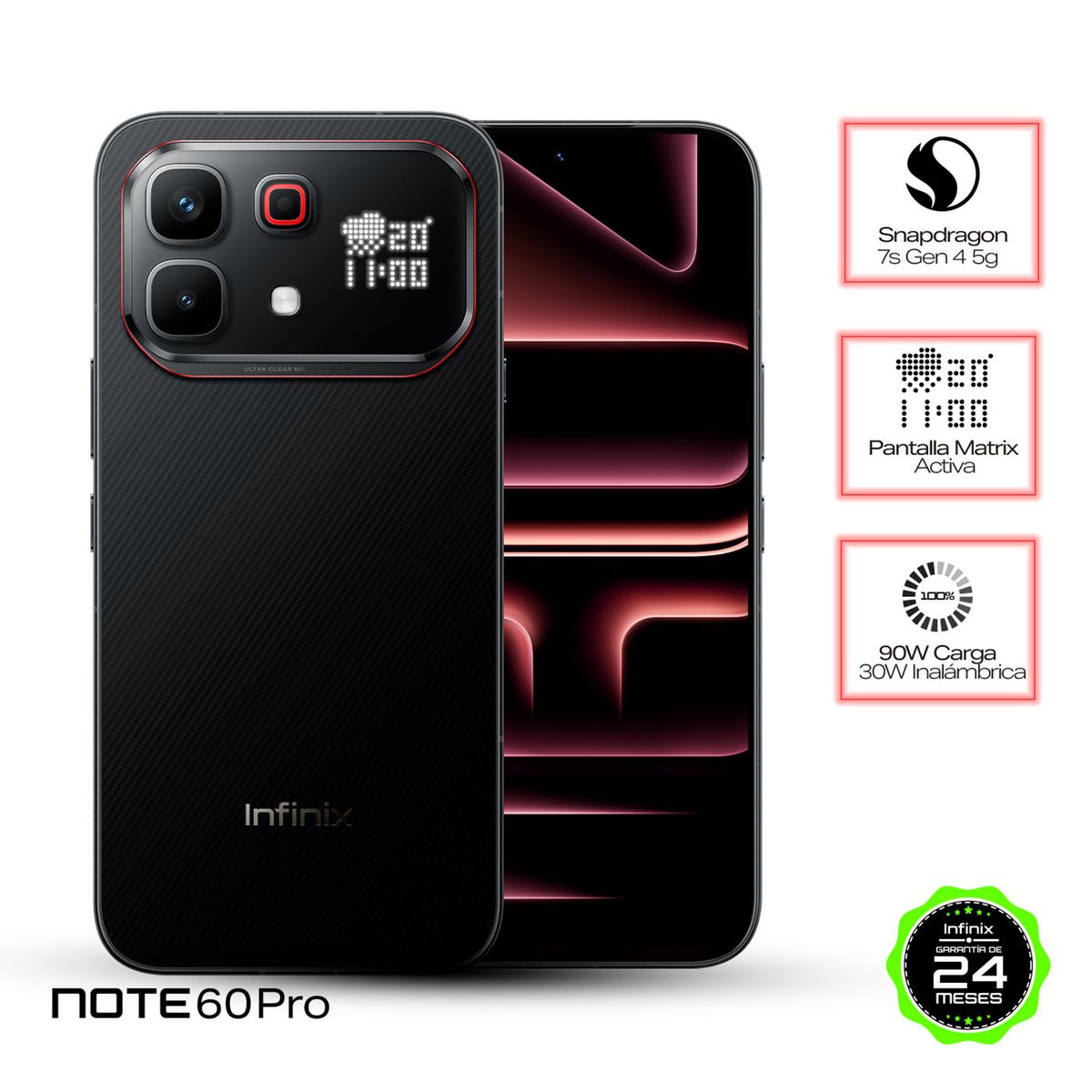 INFINIX - Celular | Infinix Note 60Pro | 5G | 256 GB | 8GB RAM |