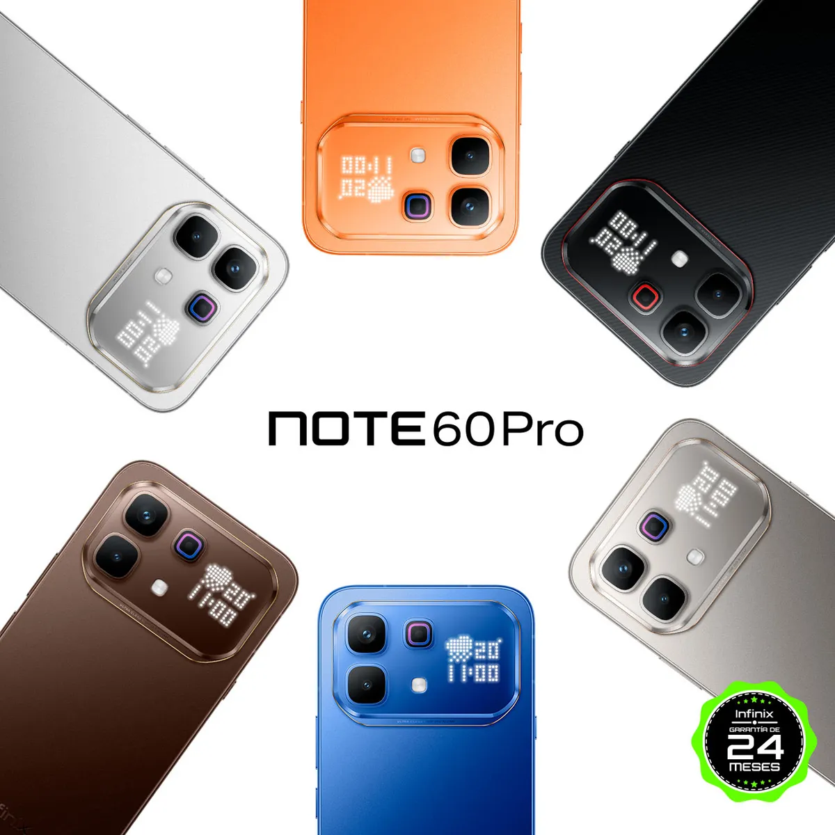 INFINIX - Celular | Infinix Note 60Pro | 5G | 256 GB | 8GB RAM |